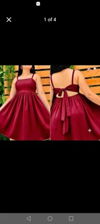 _NEW ARRIVAL BACK-TIE FROCK_* 💥  *_SIMPLE YET ELEGANT_* ✨